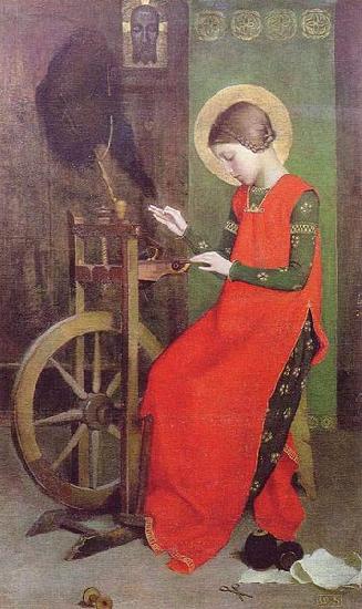  St Elizabeth of Hungary Spinning for the Poor